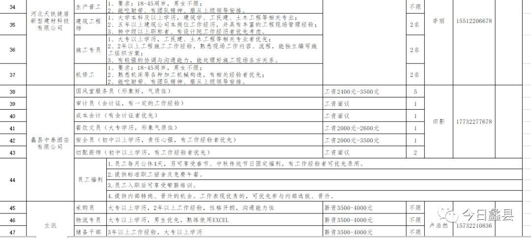 蠡县最新会计招聘信息，蠡县会计职位热招中