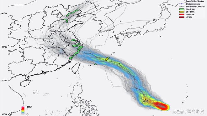 “最新台风行进路径预测”